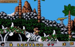 Obrazek z gry Prehistorik 2