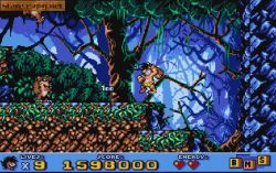 Obrazek z gry Prehistorik 2