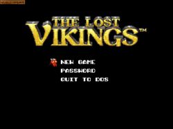 Screen gry The Lost Vikings: 