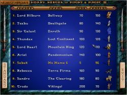Obrazek z gry Heroes of Might and Magic II: The Succession Wars