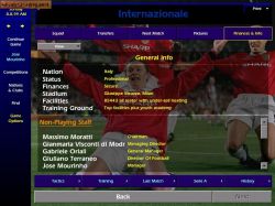 Obrazek z gry Championship Manager Season 99/00