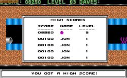 Obrazek z gry Dangerous Dave