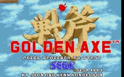 Screen - Golden Axe