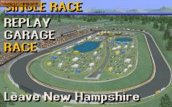 Obrazek z gry IndyCar Racing