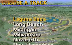 Obrazek z gry IndyCar Racing