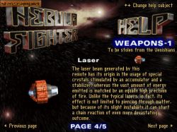 Obrazek z gry Nebula Fighter