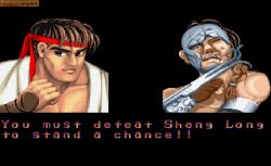 Screen gry Street Fighter II: 