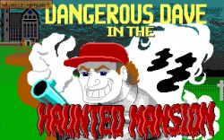 Screen gry Dangerous Dave in the Haunted Mansion: 