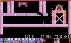 Obrazek z gry Lemmings