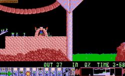 Obrazek z gry Lemmings