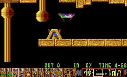 Obrazek z gry Lemmings