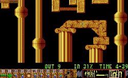 Obrazek z gry Lemmings