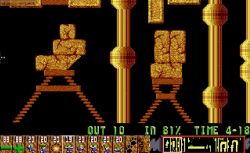 Obrazek z gry Lemmings