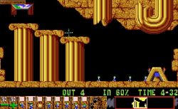 Obrazek z gry Lemmings