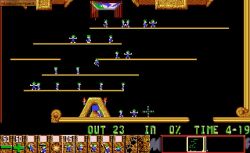 Obrazek z gry Lemmings