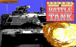 Screen gry Abrams Battle Tank:Logo. 
