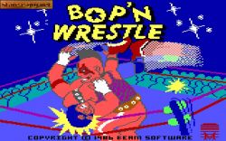 Bop'N Wrestle: Logo gierki. 