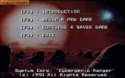 Obrazek z gry Cybergenic Ranger: Secret of the 7th Planet