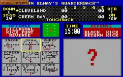 Screen gry John Elway's Quarterback: 