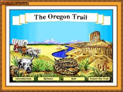 Obrazek z gry Oregon Trail Deluxe