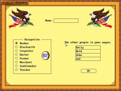 Obrazek z gry Oregon Trail Deluxe