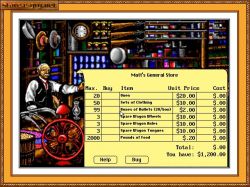 Obrazek z gry Oregon Trail Deluxe