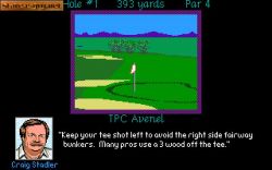 PGA Tour Golf:  