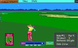 PGA Tour Golf:  