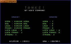 Tanks!: Ekran tytułowy 