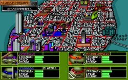 Obrazek z gry Teenage Mutant Ninja Turtles: Manhattan Missions