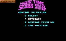 Where Time Stood Still:  