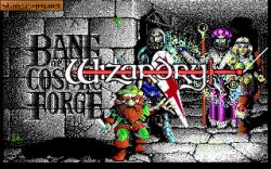 Wizardry VI: Bane of the Cosmic Forge: Logo. 