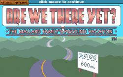 Are We There Yet?:  