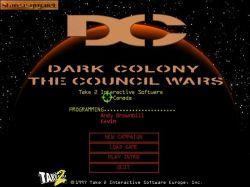 Obrazek z gry Dark Colony: The Council Wars