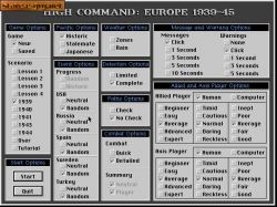 Obrazek z gry High Command: Europe 1939-45