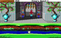 Obrazek z gry King's Quest I: Quest for the Crown