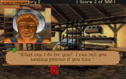 Obrazek z gry Quest for Glory I: So You Want To Be A Hero