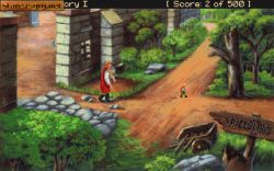 Obrazek z gry Quest for Glory I: So You Want To Be A Hero