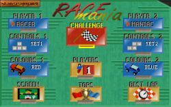 Screen - Race Mania