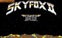 Screen gry Skyfox II: The Cygnus Conflict: 