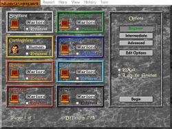 Screen gry Warlords II Deluxe: 