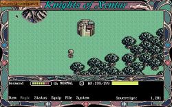Screen gry Knights Of Xentar: 