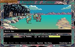 Screen gry Knights Of Xentar: 