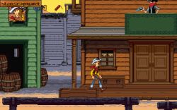 Screen gry Lucky Luke: 