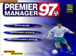Obrazek z gry Premier Manager 97
