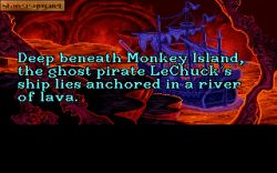 Obrazek z gry The Secret of Monkey Island