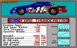 Screen - Bill Elliott's NASCAR Challenge