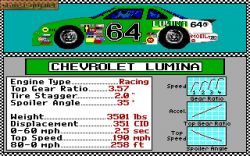 Bill Elliott's NASCAR Challenge:  