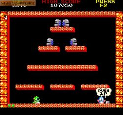 Obrazek z gry Bubble Bobble also featuring Rainbow Islands