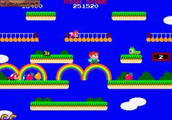 Obrazek z gry Bubble Bobble also featuring Rainbow Islands